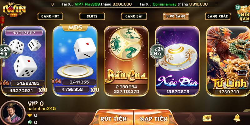 Lý do lấy lại tài khoản Iwin
